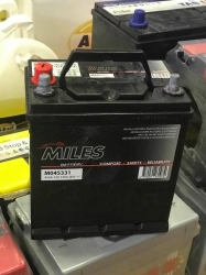 Car batteries - MILES 45Ah 330А (+/-) ― AUTOERA.LV