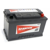 Car battery - Hankook 80Ah 640A, 12V