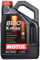 Синтетическое моторное масло - MOTUL 8100 X-max 0W40, 4Л  ― AUTOERA.LV