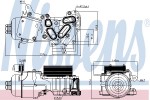 Eļļas radiators NISSENS ― AUTOERA.LV