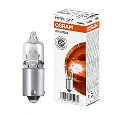 Габаритная лампочка - OSRAM H6W, 12В ― AUTOERA.LV
