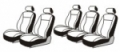 Seat cover set Ford Galaxy/Seat Alhambra/VW Sharan (1996-2010)