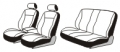 Seat cover set for Mercedes-Benz W210 (1995-2002)