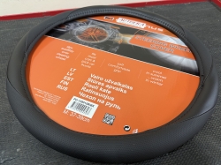 Stūres apvalks melns 37-39cm