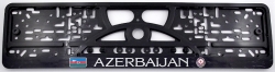 3Д рельефный держатель номерного знака  -  AZERBAIJAN ― AUTOERA.LV