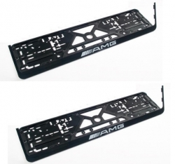 2pcs x Plate number holder - AMG  ― AUTOERA.LV
