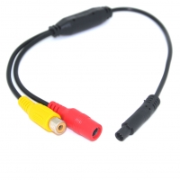 Car Video Cable RCA-4PIN For Car Rear View Camera 