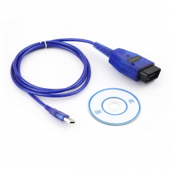 OBDII (OBD2) uz USB adapteris automašīnas diagnostikas kompjūtera pievienošanai (versija VAG) ― AUTOERA.LV