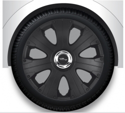 Wheel covers set Racing Pro Black, 15" ― AUTOERA.LV