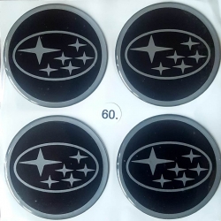 Wheel stickers Subaru 60mm ― AUTOERA.LV