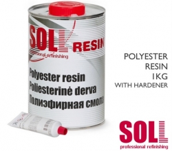 Polyester resin - SOLL (970g+30g hardener) ― AUTOERA.LV