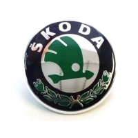Rear badge Skoda, 80mm