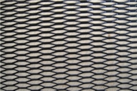 Алюминевая решётка, 100 x 25см  (13x8мм)