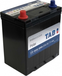 Car batteries - TAB 45Ah 400А (+/-) ― AUTOERA.LV