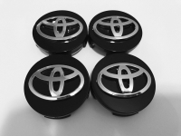 Wheel hub cap set Toyota, 4x d-62mm