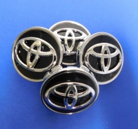 Wheel hub cap set Toyota, 4x d-68mm