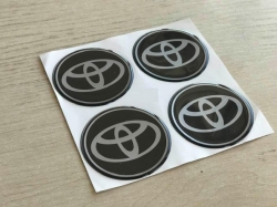 Disku uzlīmes TOYOTA, diam. 60mm  ― AUTOERA.LV
