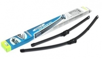 Aero wiper blade set by VALEO SILENCIO for Alfa Romeo /Hyundai /Skoda /VW, 60+45cm