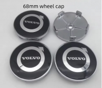 Allooy wheel hub caps Volvo 68mm