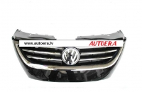 Radiator grill with holes for sensors for VW Passat CC (2008-2012) with logo 