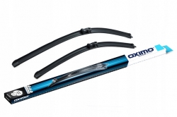 Комплект передних бескаркасных стеклоочистителей - OXIMO, 65см+52см ― AUTOERA.LV
