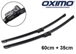 Front frameless wiperblade set by OXIMO for Ford/FIAT, 60+35cm ― AUTOERA.LV