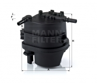 Fuel filter -  MANN