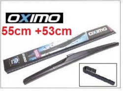 Front wiperblades by OXIMO, 55cm+53cm ― AUTOERA.LV