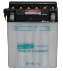 Мото аккумулятор - Landport 14A, 12В / без электролита, сухой ― AUTOERA.LV