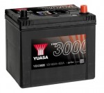 Car battery - YUASA 60Ah, 500A, 12V ― AUTOERA.LV