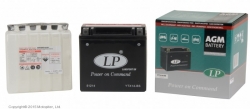 Кислотный мото аккумулятор  - LADPORT AGM 10Ah, 12В ― AUTOERA.LV