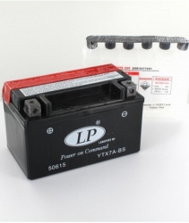 Мото аккумулятор - LANDPORT 6А, 12V (-/+)  ― AUTOERA.LV