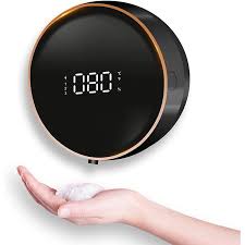 Elektroniskais Ziepju dozātors (automātiskais ziepju dispenseris) - Zhiya Soap Dispencer MYX-W1 BLACK ― AUTOERA.LV