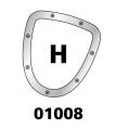 Алюминевая рамка коробки передач - "H"