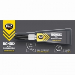 Superlīme K2 Bondix SUPER Fast GLUE 3gr.