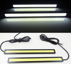 LED DRL световые огни дневного хода (белый свет), L17см, 12В ― AUTOERA.LV